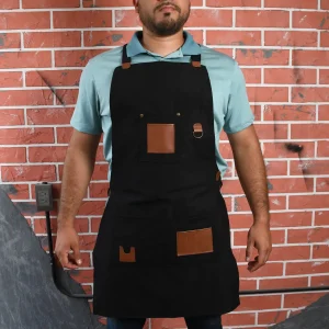Mandil de cocina en lona personalizado
